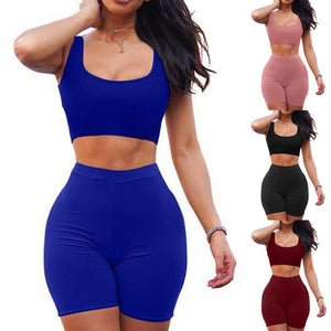 Saia Vestido Conjunto Yoga Verão - Sem Mangas